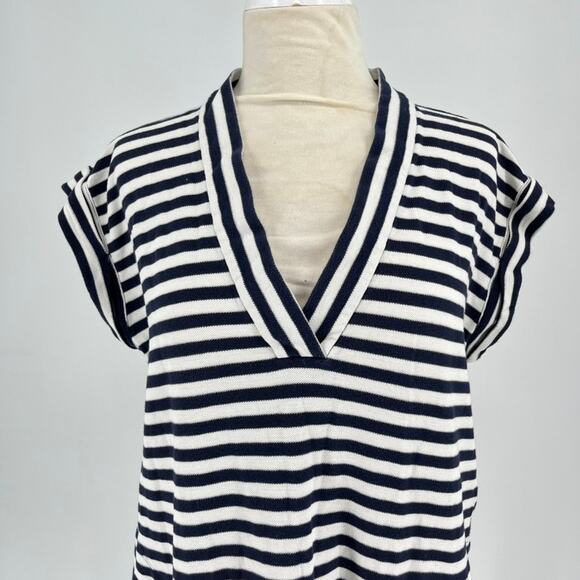 ATM Dress Striped XS Sailor Blue White - Picture 4 of 10